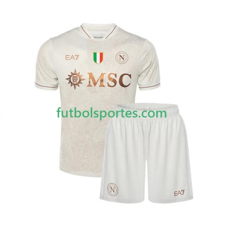 Camiseta SSC Napoli Niño Segunda Equipación 2025/2026